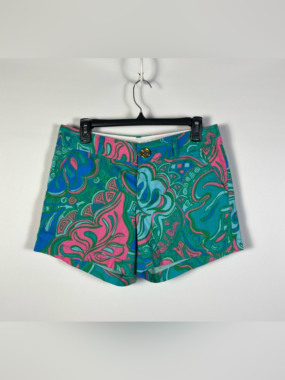 Lilly Pulitzer "The Callahan" Shorts Size 4 In Lilly Lounge" Print